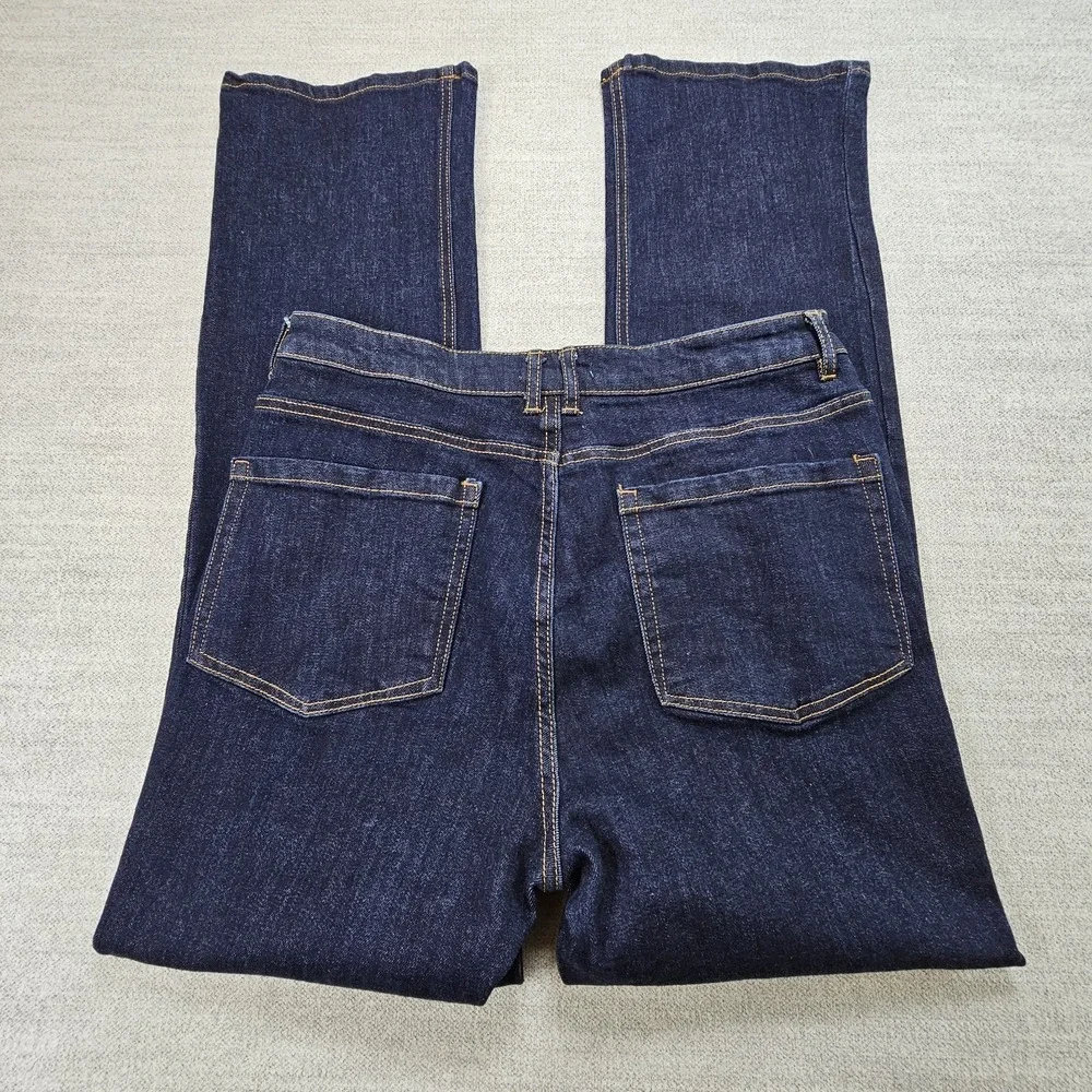 OAT New York Jeans Women's Size 10 Blue Straight Leg High‎ Rise